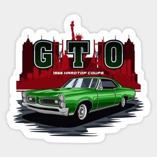 GTO Hardtop Coupe Sticker